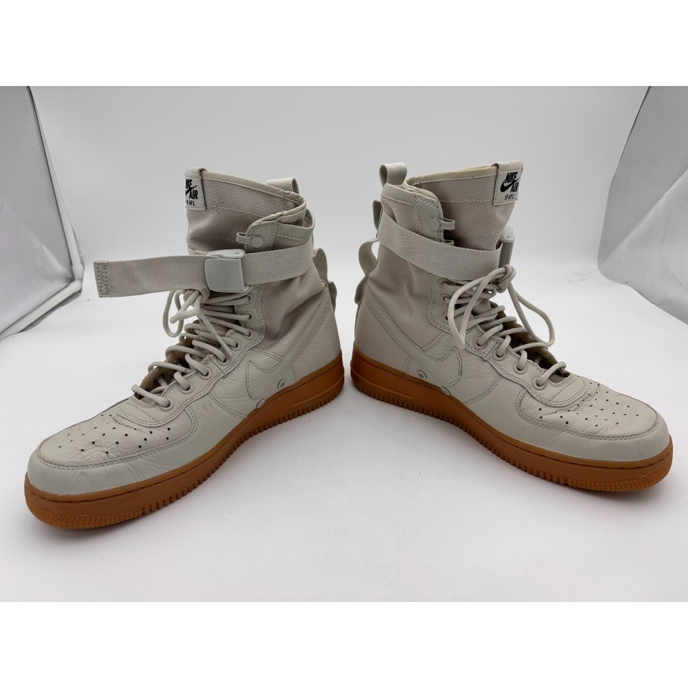 Women's Nike AirForce 1 Gum Light Bone HighTop Sneakers 857872-004 Size 11 - Picture 7 of 10